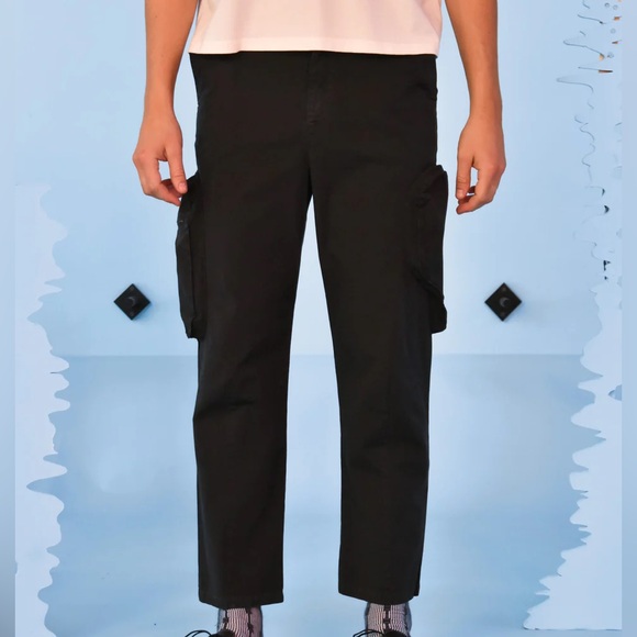 HENRIK VIBSKOV CARGO PANTS - CAVIAR - Picture 4 of 5